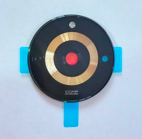 Realme 11 Pro Gold Camera Glass Lens with Frame 