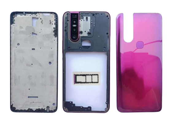 Mozomart Back Panel Housing Body for Infinix S5 Pro (X660) : Pink