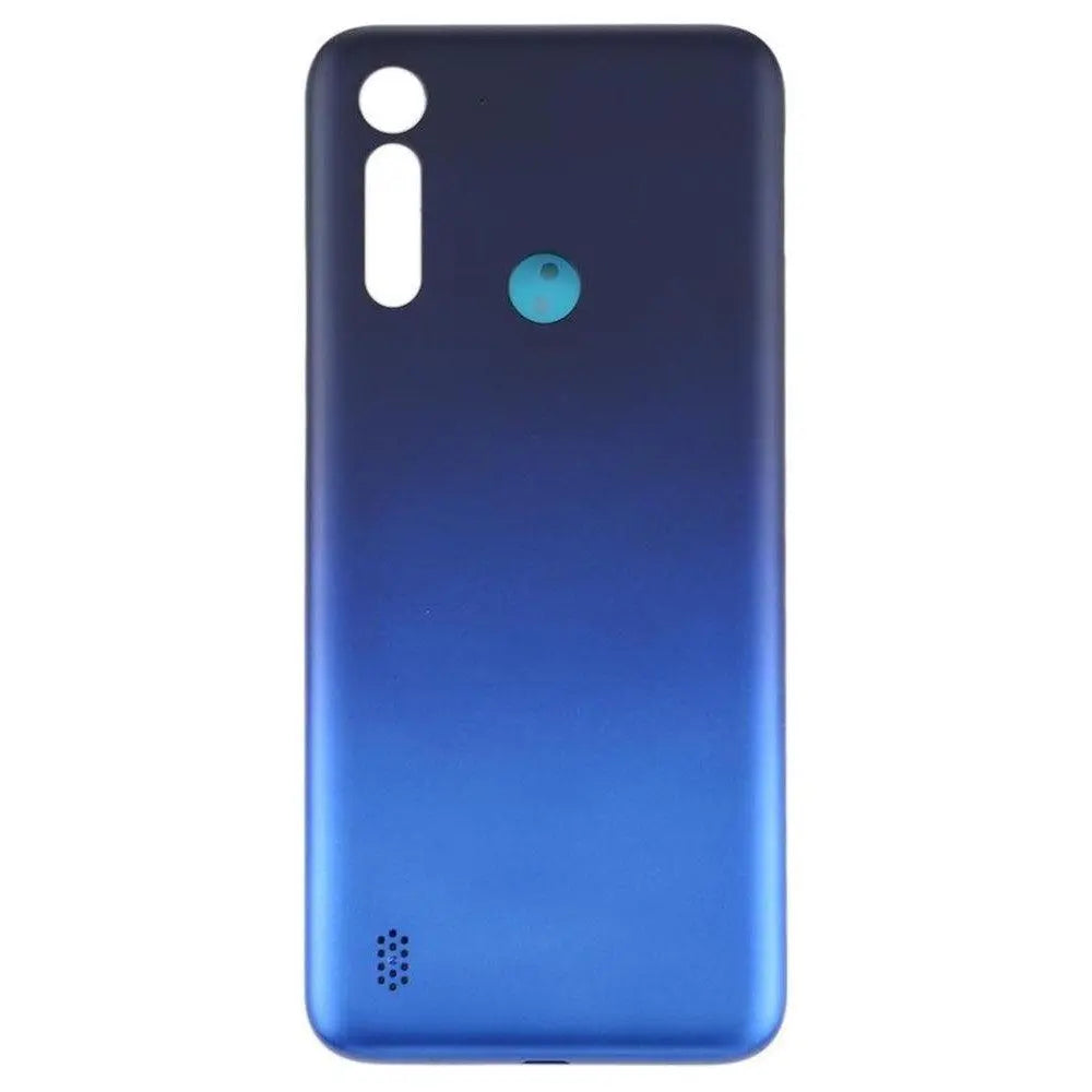 Mozomart Battery Door Back Panel Housing for Motorola Moto G8 Power Lite : Blue - Zeespares.in