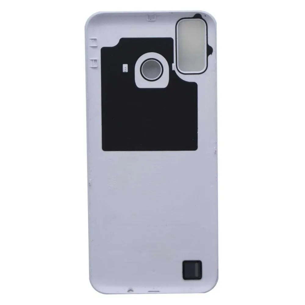 Mozomart Battery Door Back Panel Housing for Tecno Spark 6 Go : White - Zeespares.in