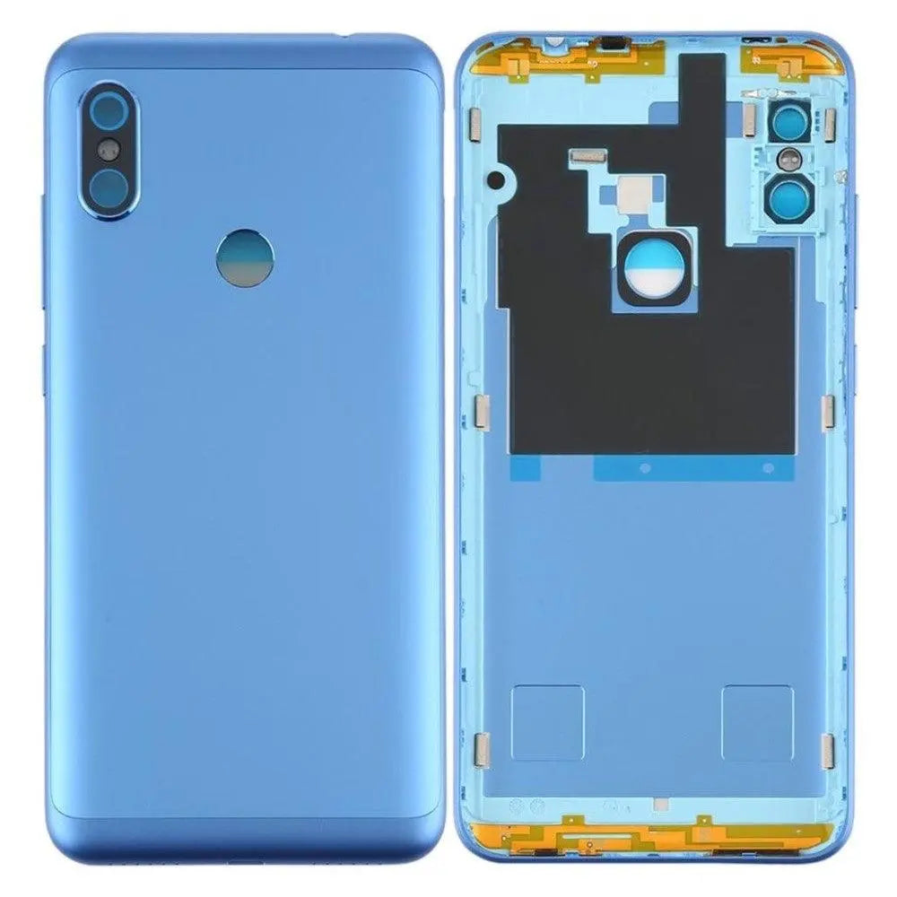 Mozomart Battery Door Back Panel Housing for Xiaomi Mi Note 6 Pro : Blue - Zeespares.in