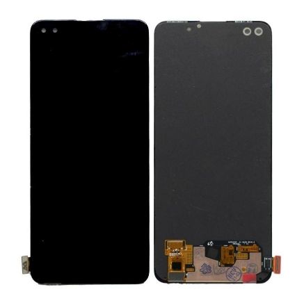 Mozomart Lcd Display Folder for Oppo F17 Pro Black - Zeespares.in