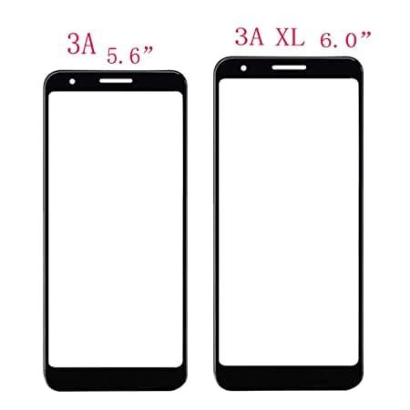 Mozomart Touch Screen Glass with OCA Compatible for Google Pixel 3A Black - Zeespares.in