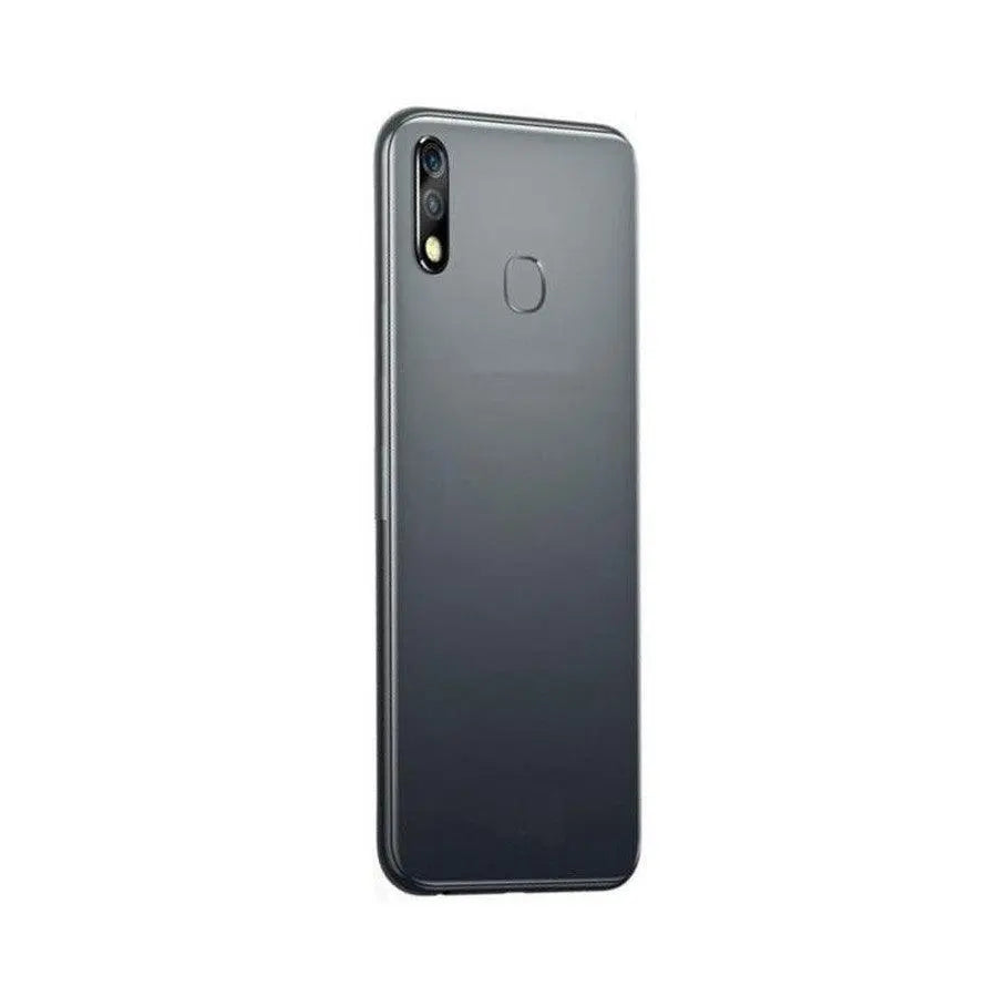 Infinix Hot 8 Lite (Gray) Back Panel Housing Body Back Glass Gray
