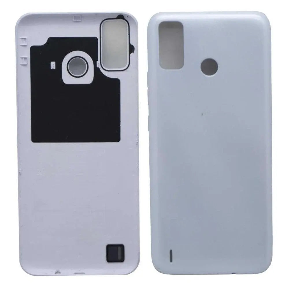 Tecno Spark 6 Go Back Panel Housing Body Back Glass White