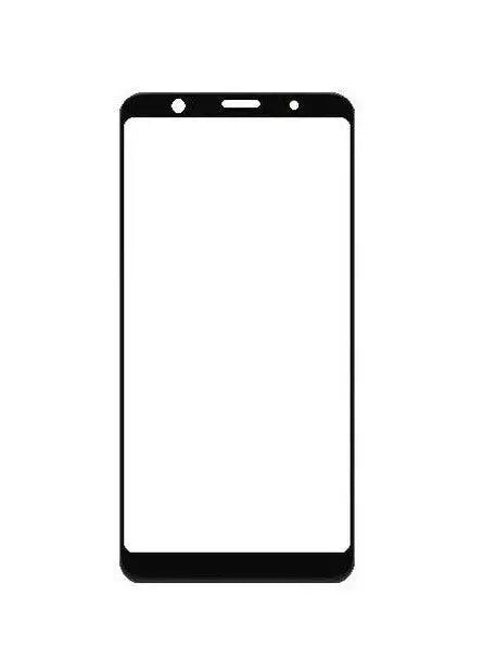 Mozomart Touch Screen Glass with OCA for Lava Z81 Black - Zeespares.in