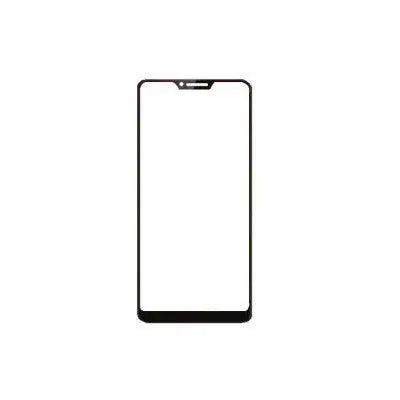 Mozomart Touch Screen Glass with OCA for Lava Z92 Black - Zeespares.in