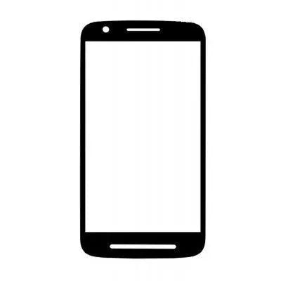 Mozomart Touch Screen Glass with OCA for Motorola Moto E3 Black - Zeespares.in
