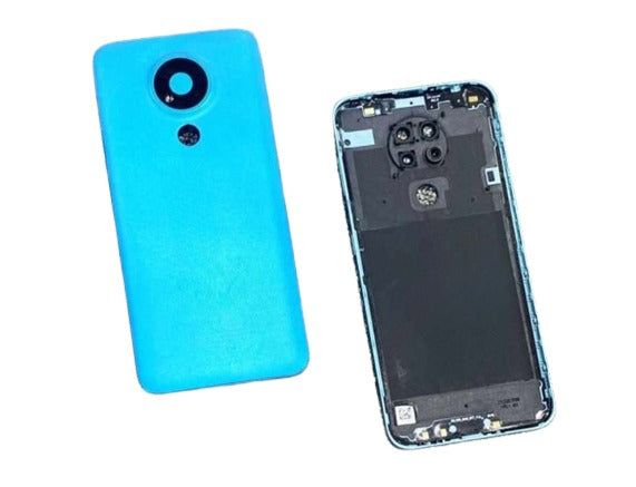 Mozomart Battery Door Back Panel Housing for Nokia 3.4 : Blue