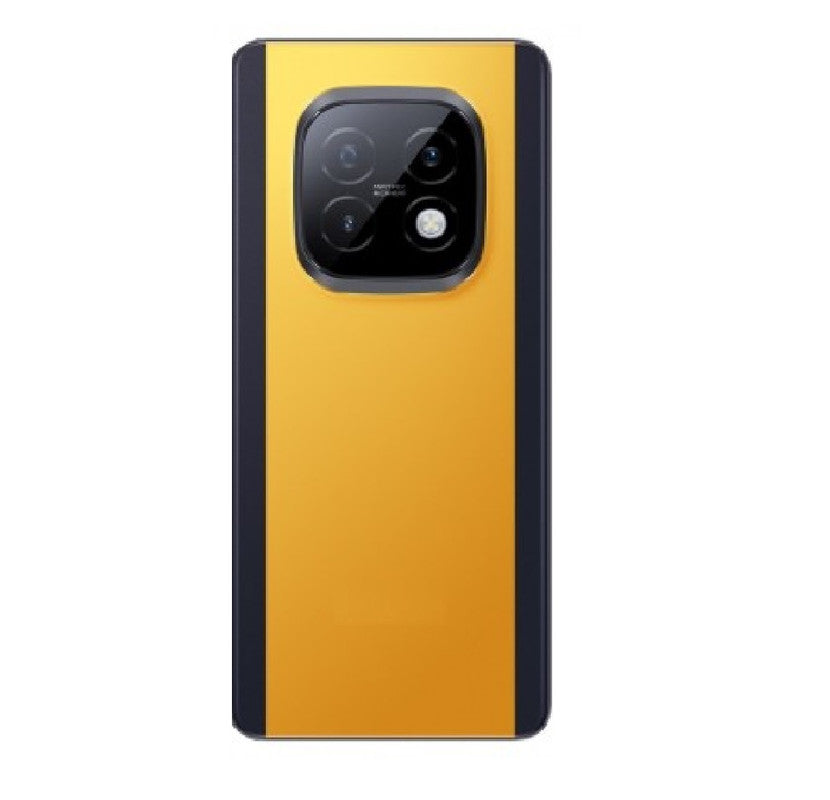 Back Panel With Camera Glass for Narzo 70 Turbo Yellow
