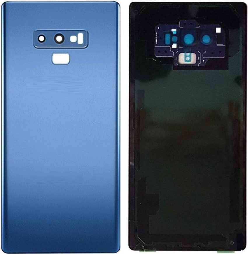 Mozomart® Back Panel Glass for Samsung Galaxy Note 9 (Blue)