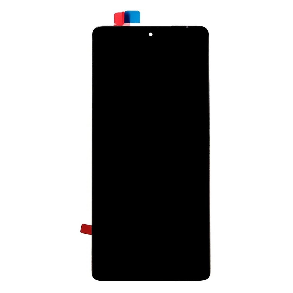 OLED Lcd Display Combo Folder for Motorola Moto G96 Black- Zeespares.in