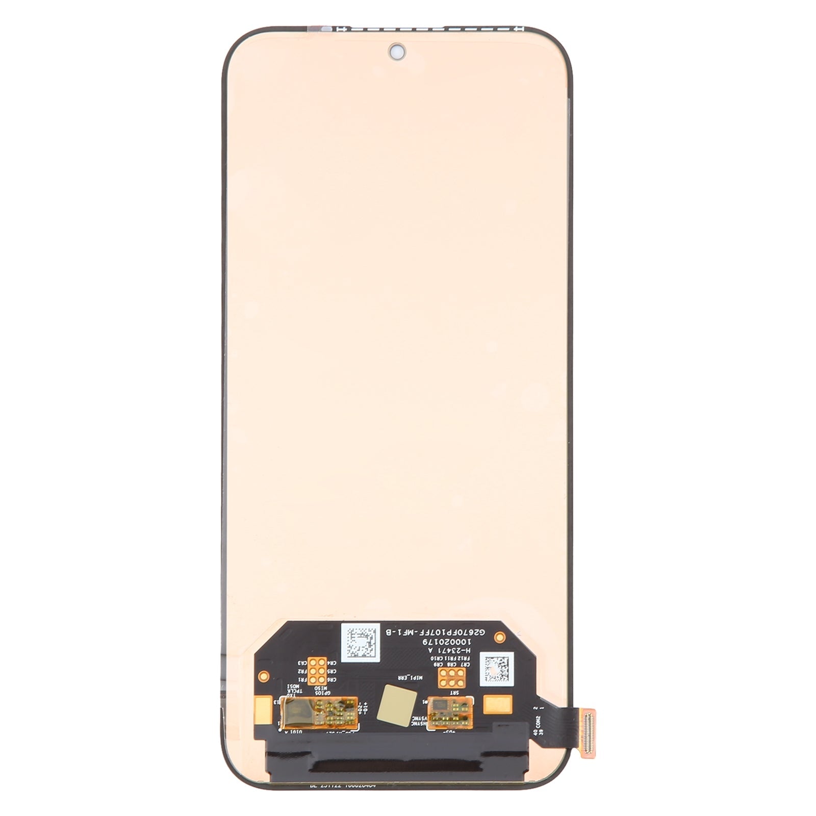 OLED Lcd Display Combo Folder for Nothing Phone 2A Black- Zeespares.in