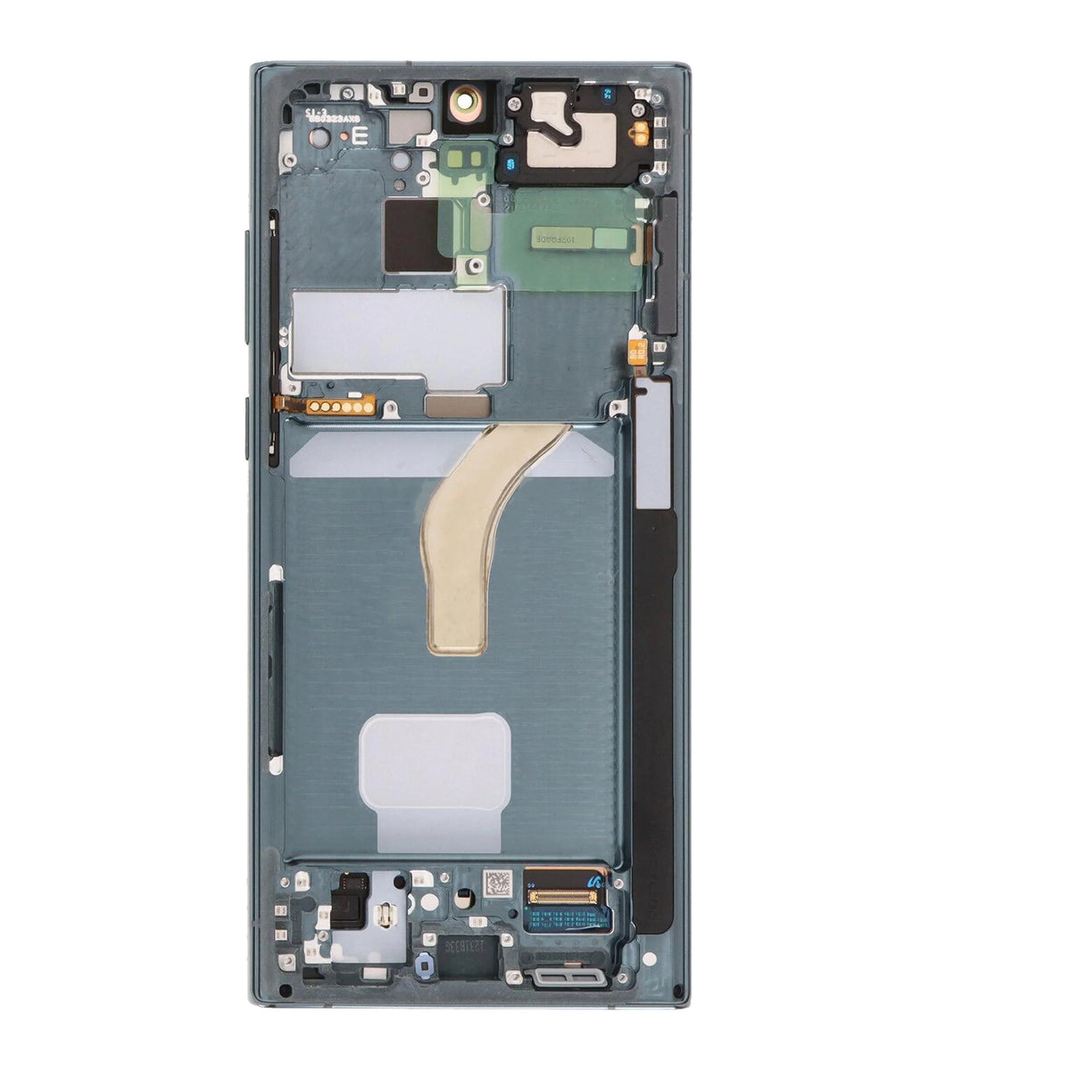 OLED Lcd Display Combo Folder with Frame for Samsung Galaxy S22 Ultra Green
