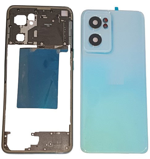 Mozomart Battery Door Back Panel Housing for Oneplus Nord CE 2 5G : Blue