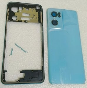 Mozomart Battery Door Back Panel Housing for Oneplus Nord CE 2 5G : Blue