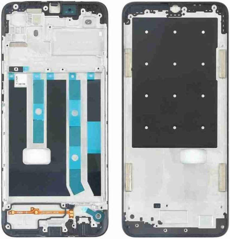 Lcd Frame Middle Chassis for Oppo A16E Black