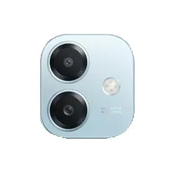 Camera Glass Lens With Frame for Oppo A3X Blue