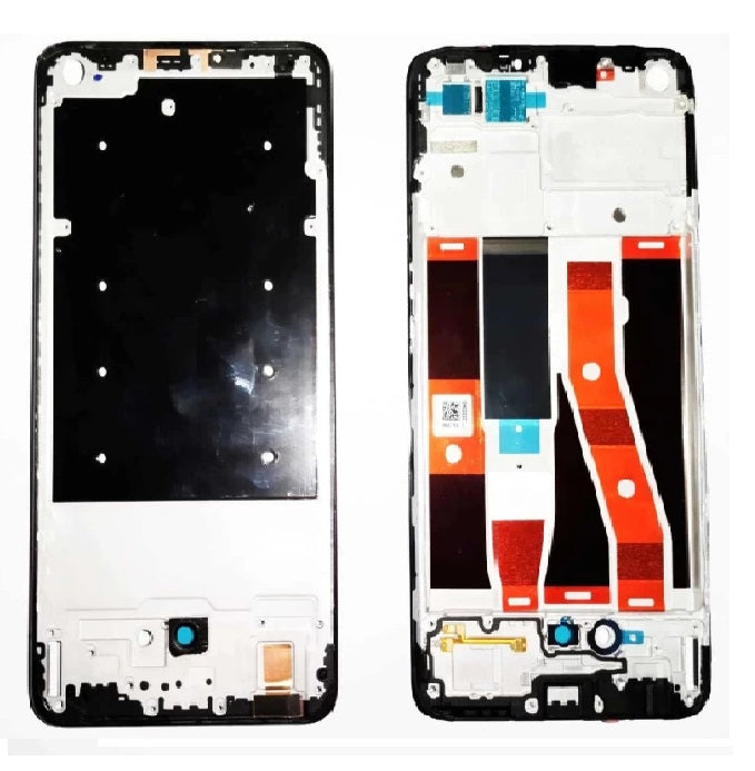 Lcd Frame Middle Chassis for Oppo F19 Black