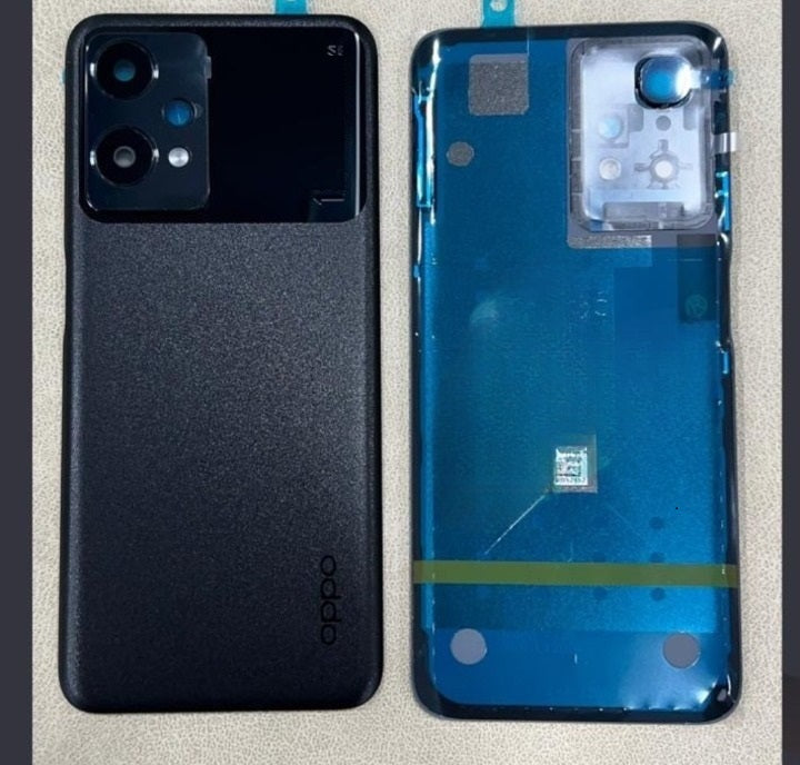 Mozomart Back Panel with Camera Lens for Oppo K10 Blue