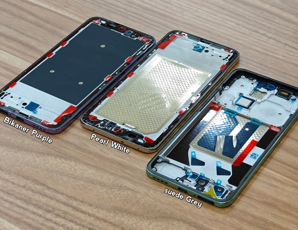 Lcd Frame Middle Chassis for Apple 14 Pro Plus Purple