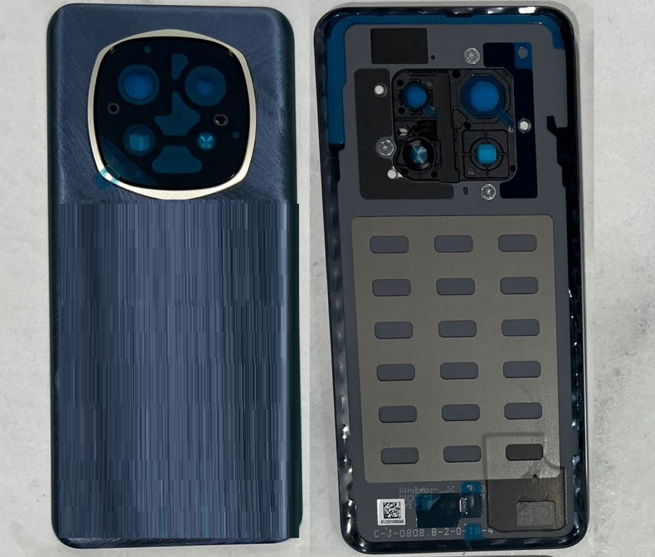 SPAREWARE® Back Panel Back Door Panel Body Cover For Realme P2 Pro 5G -Blue (CAMERA GLASS HEAT GASKET OR WITH ALL LOGO)