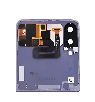Back Panel Upper Back Glass for Samsung Galaxy Z Flip 4 Graphit Black