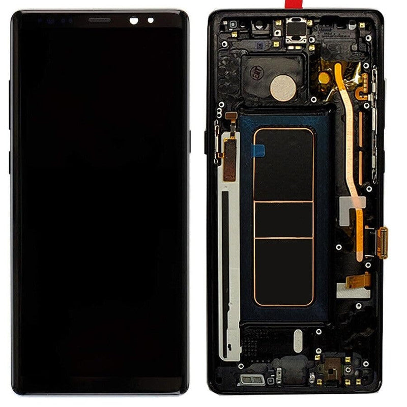 Lcd Display Folder Combo for Samsung Galaxy S8 (With Frame)