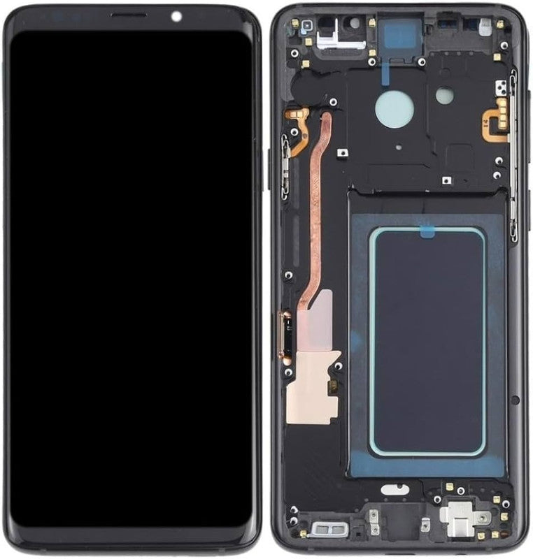 Lcd Display Folder Combo for Samsung Galaxy S9(With Frame)
