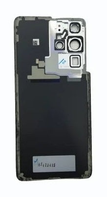 Back Panel Glass With Camera Lens for Samsung Galaxy S21 Ultra Black (100% OG) Zeespares