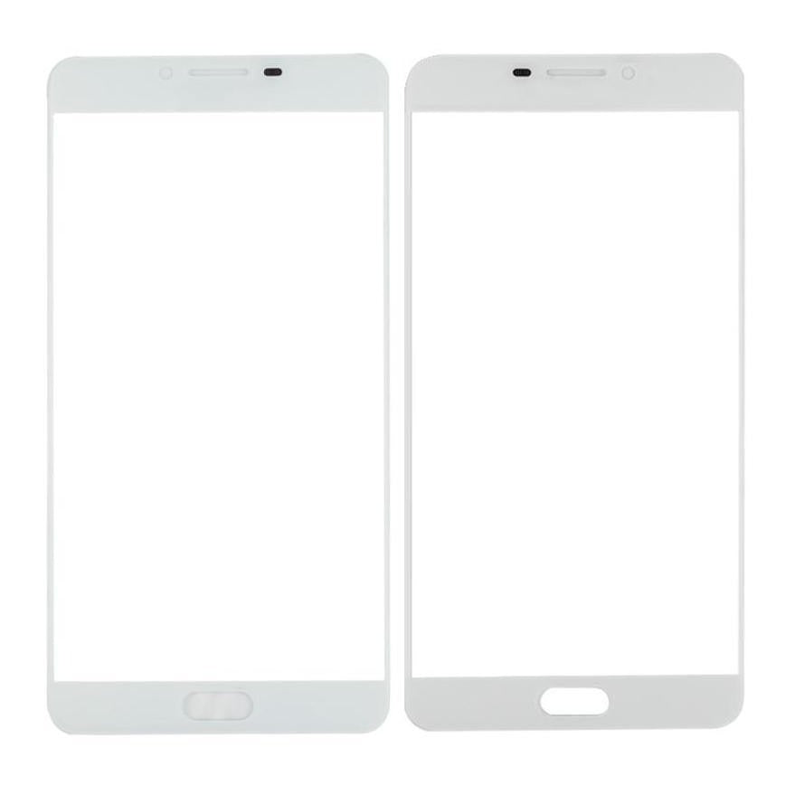 Mozomart Touch Screen Front Glass for Samsung Galaxy C9 Pro White