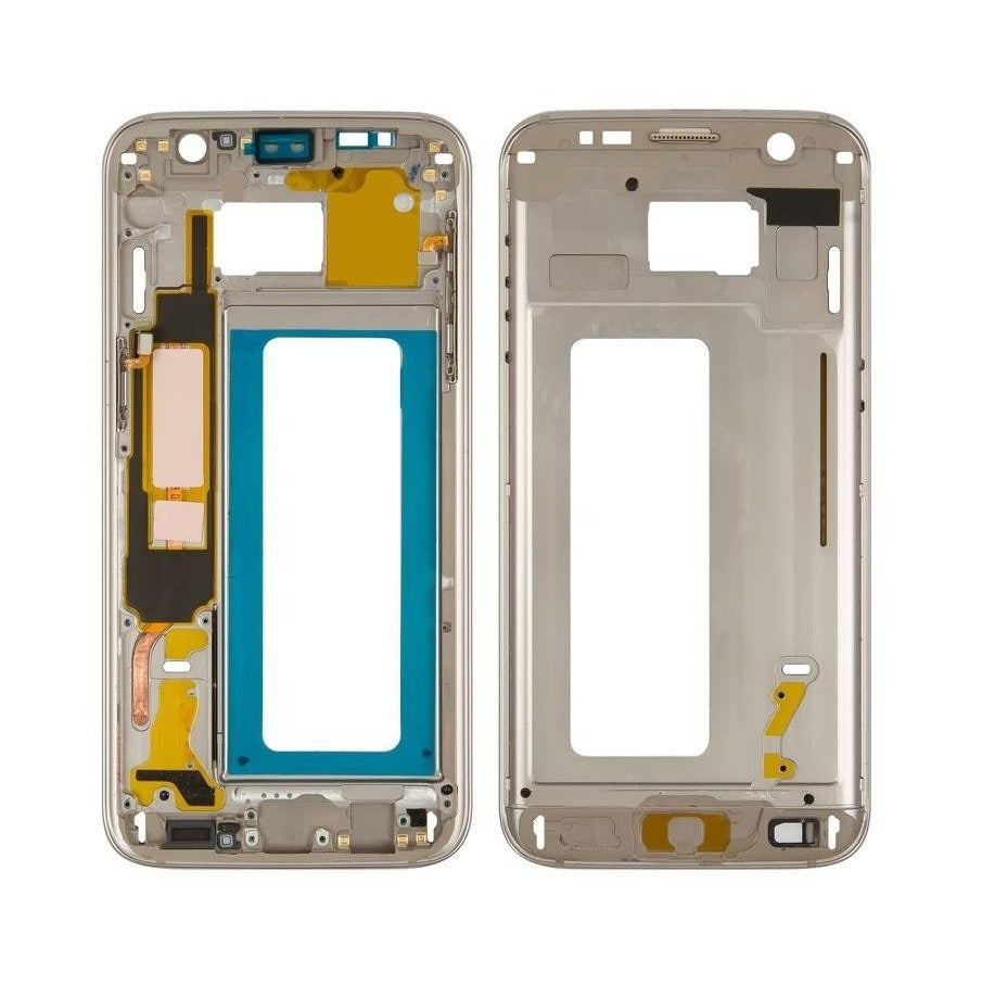 Lcd Frame Middle Chassis for Samsung Galaxy S7 Edge Gold
