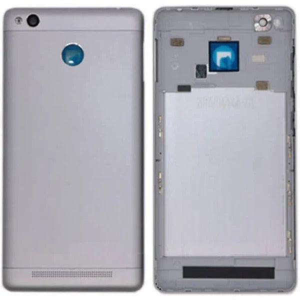 Mozomart Battery Door Back Panel Housing for Xiaomi Mi 3s Prime : Grey