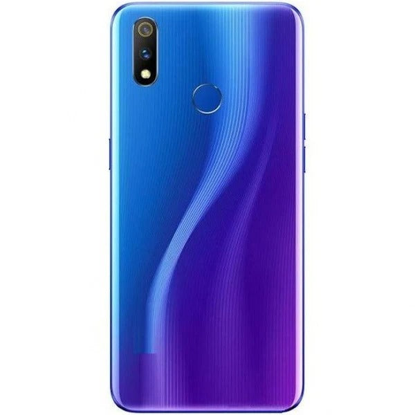 Mozomart Battery Door Back Panel Housing for Realme 3 Pro : Blue