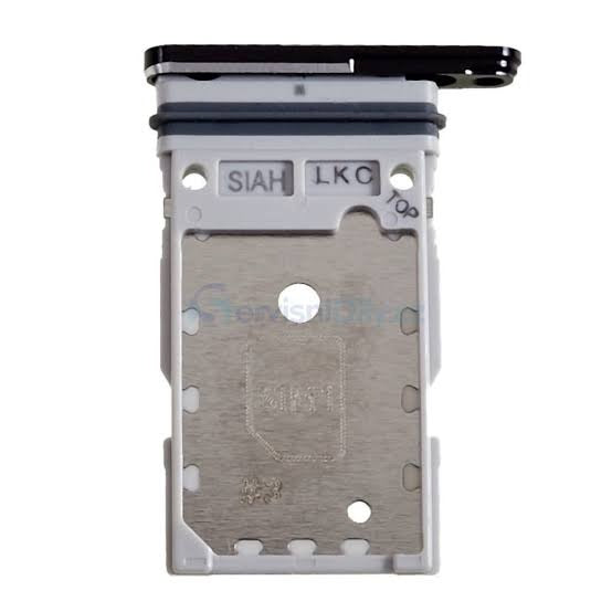 Sim Tray Slot Holder for Samsung Galaxy S23 Ultra Black- Zeespares.in