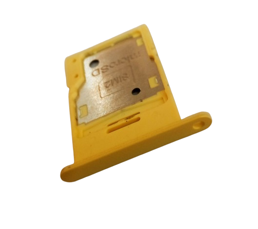 Sim Tray Slot Holder for Samsung Galaxy F15 Yellow