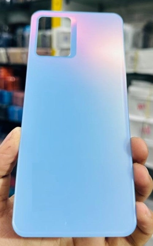 Mozomart Back Panel for Vivo T1X Blue Mate finish