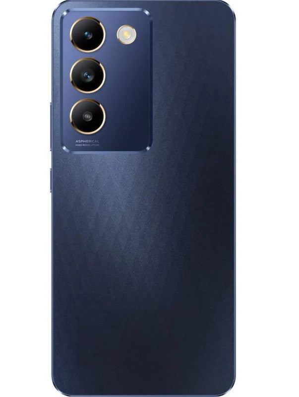 Back Panel With Camera Glass for Vivo T3 Blue