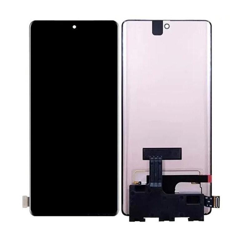 Lcd Display Folder Combo for Vivo V27 Pro Black