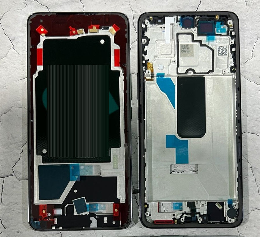 Lcd Frame Middle Chassis for Vivo V50E Black