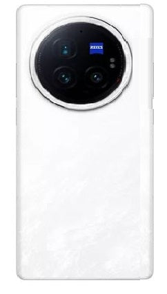 Back Panel With Camera Glass for Vivo X Fold 3 Pro White
