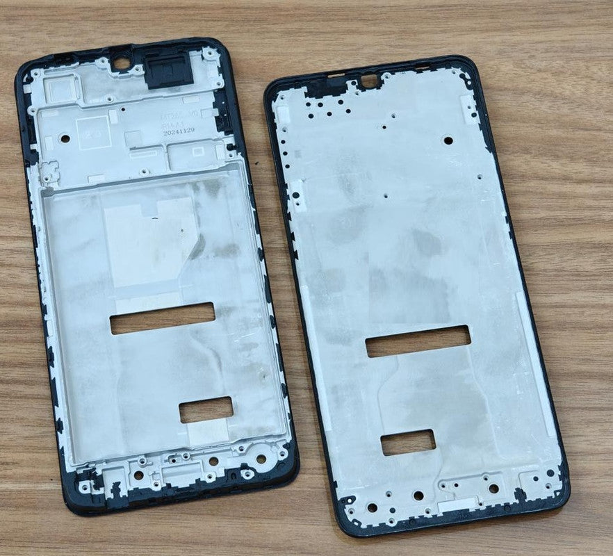 Lcd Frame Middle Chassis for Vivo Y04 Black
