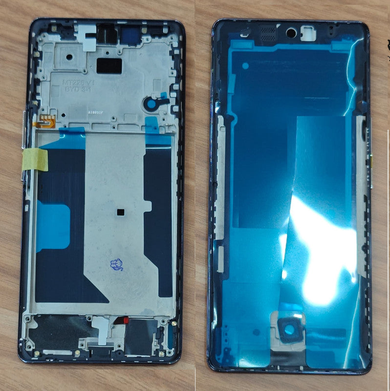 Lcd Frame Middle Chassis for Vivo Y78 5G Black
