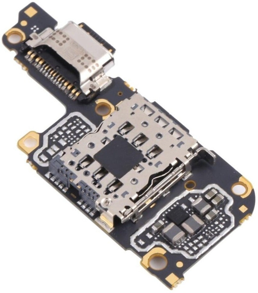 Vivo X60 Charging Port Connector Board Flex by Zeespares.in