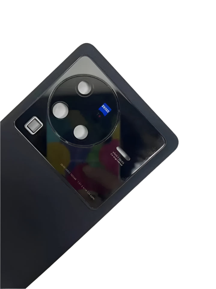 Back Panel With Camera Glass for Vivo X80 Pro Black