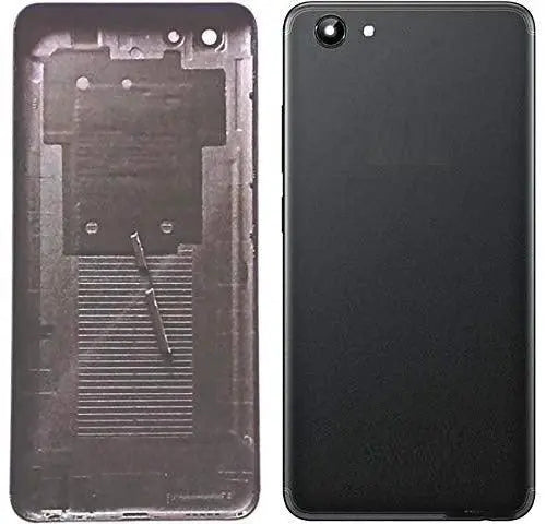 SPAREWARE® Back Door Panel Body Back Panel For Vivo Y71 -Black (WITH ALL LOGO)