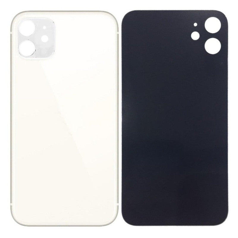 Back Panel Glass for Apple Iphone 11 White
