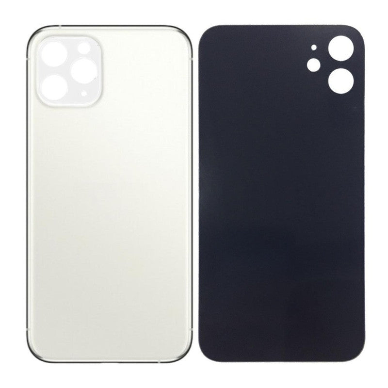 Back Panel Glass for Apple Iphone 11 Pro Max (With Proper Color) White
