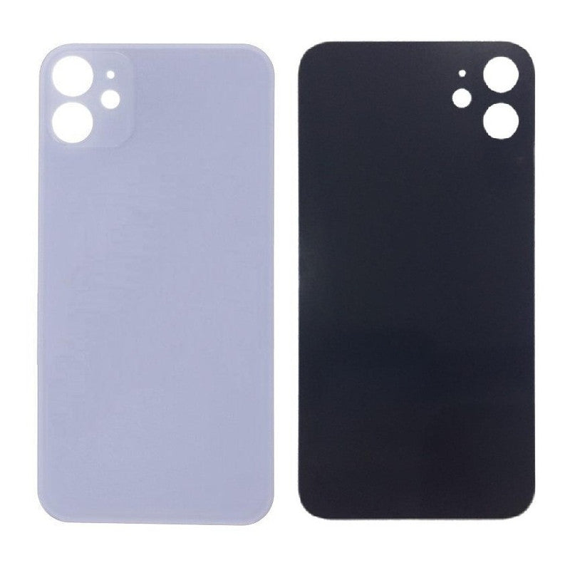 Back Panel Glass for Apple Iphone 11 (With Proper Color) Purple