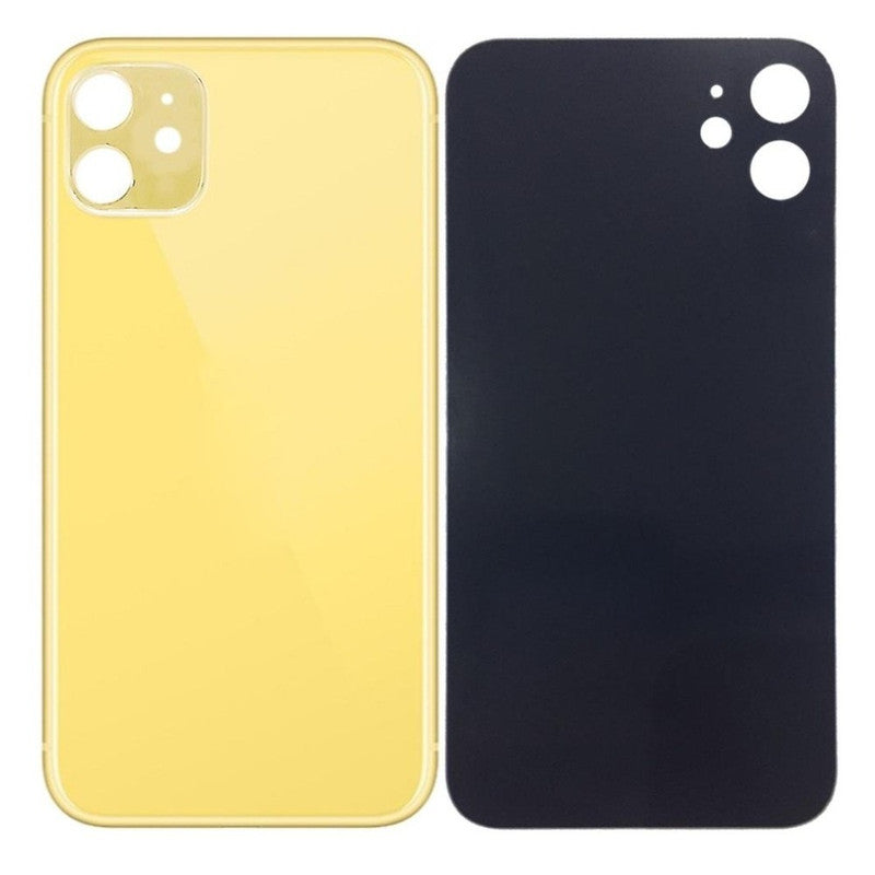 Back Panel Glass for Apple Iphone 11 (With Proper Color) Yellow